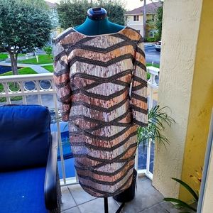 Sangria Sequin Dress